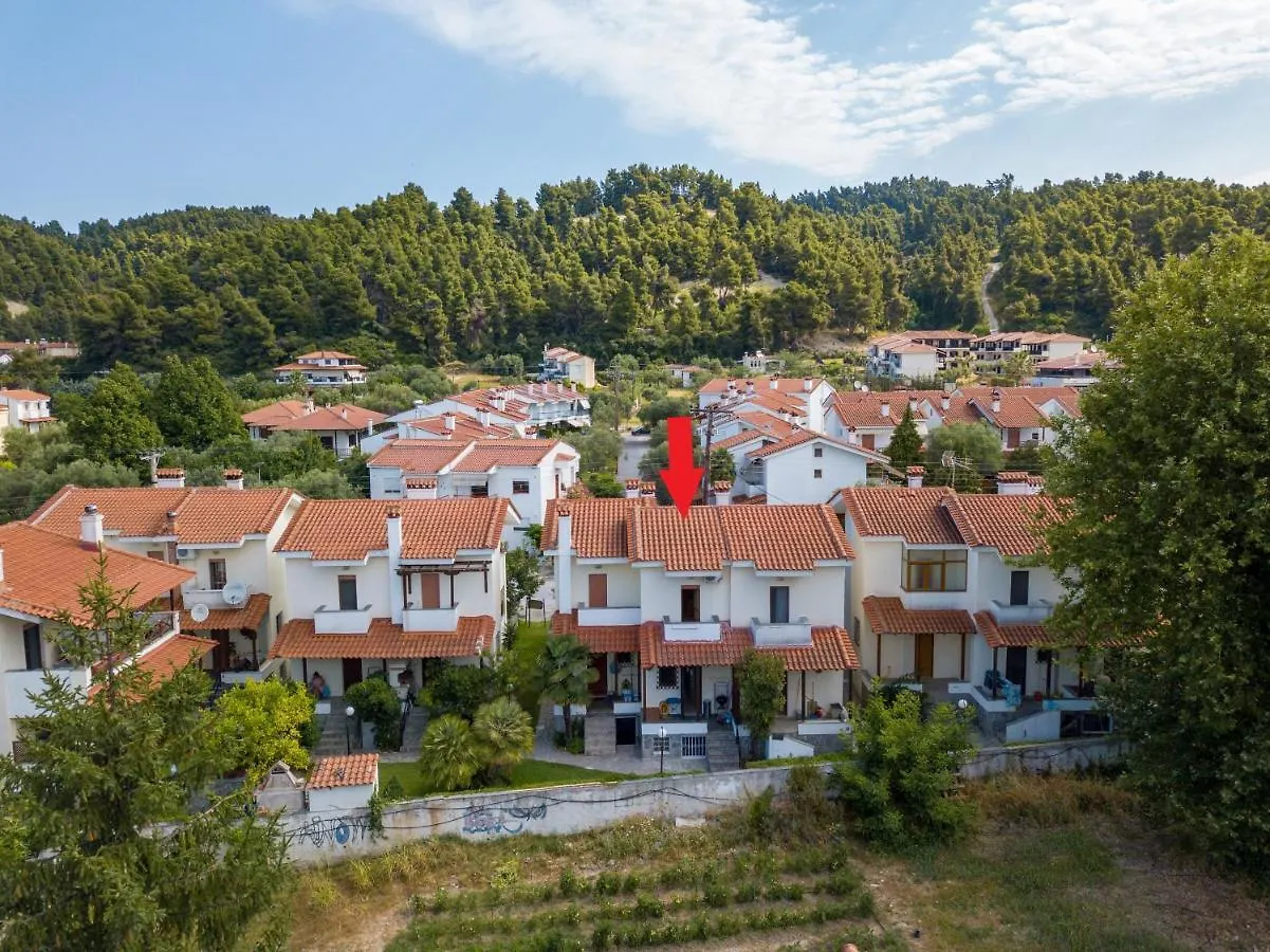 펜션 Casa Costa For 7 Guests Near Fourka Beach Skála Foúrkas 그리스